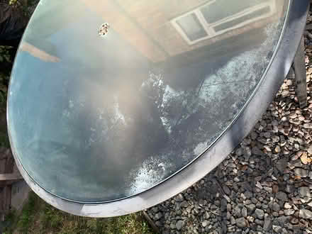 Photo of free Garden Glass Table (B24) #2