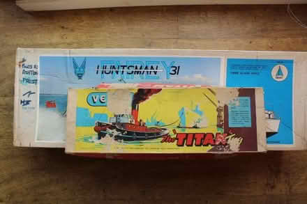 Photo of free Two Vintage Model Boat Kits (Leyland PR25) #1