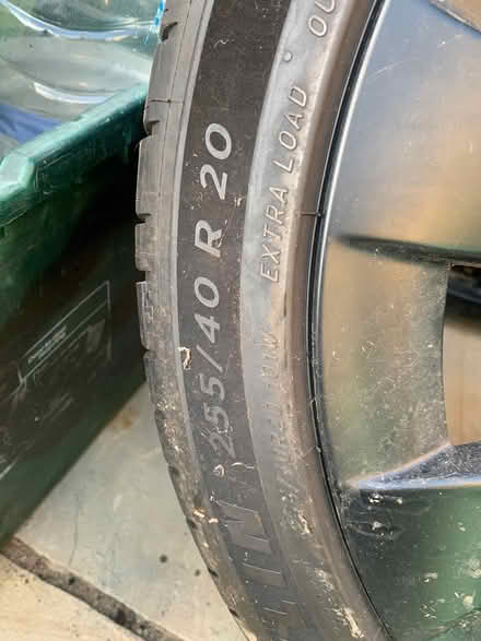 Photo of free Tesla alloy wheel and tyre (Ilford ig3) #3