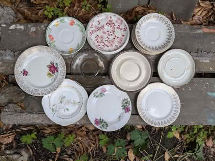 Photo of free Saucers and side plates (various). (AB24) #1