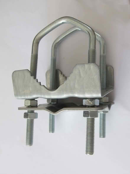 Photo of free Two mast clamps, probably for 2" pole (Caldecott OX14) #1