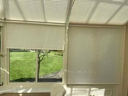 Photo of free Cream roller blinds - 10 available, will split (Steyning BN44) #4