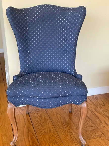 Photo of free Vintage wingback chairs (2) (West Menlo) #1