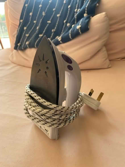 Photo of free Small ironing board and iron (Bethnal Green E2) #4