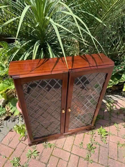 Photo of free Wood and Glass display cabinet (Crouch End N8 7JS) #1