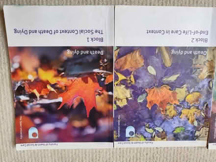 Photo of free OU Course Books and CDs (Stepney Green, E1) #1