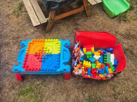 Photo of free Mega block and table (paignton Borough road TQ4) #1