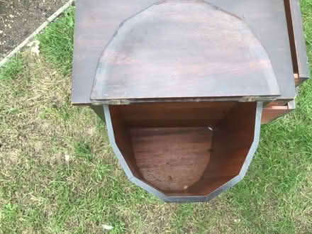 Photo of free Antique solid wood side table (Leafield OX29) #4