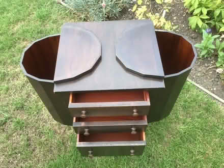 Photo of free Antique solid wood side table (Leafield OX29) #2