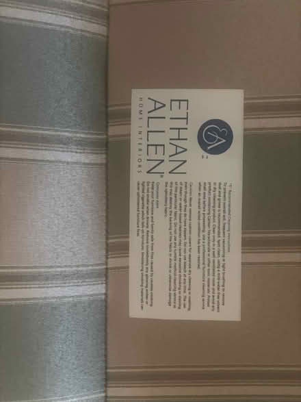 Photo of free Ethan Allen Couch and Love Seat (Naugatuck, CT) #3