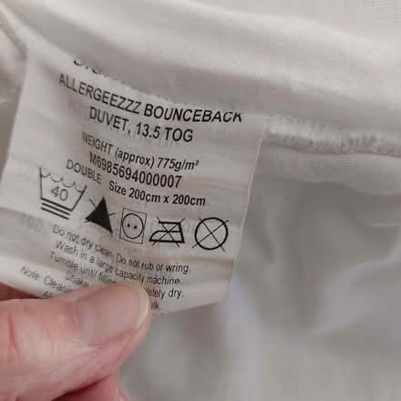 Photo of free double duvet -13.5 tog (Fords Farm RG31) #1