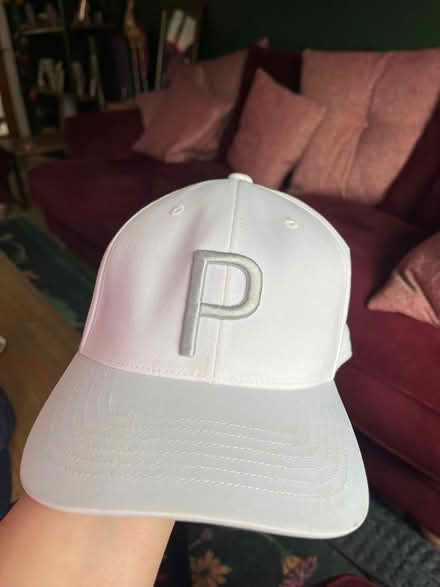 Photo of free White Puma golf cap (Wokingham RG40) #3