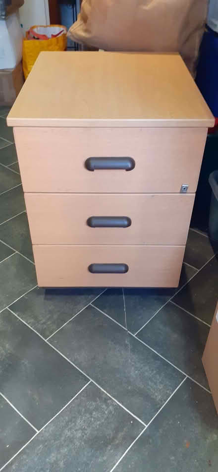 Photo of free 3 Drawer Office Cabinet (New Tupton S42) #1