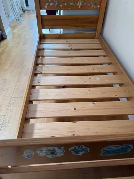 Photo of free Single bed - pine (Chesham HP5) #1