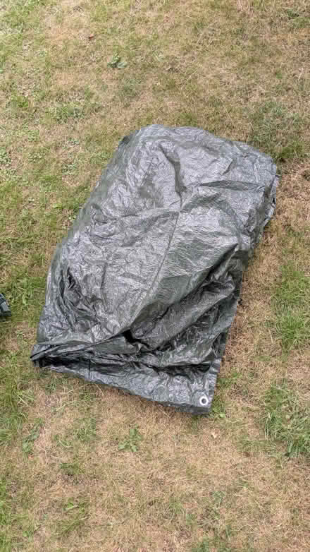 Photo of free Bench cover tarpaulin (Kempshott RG22) #1
