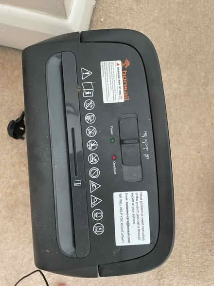 Photo of free Broken Bonsai Shredder (Chiswick W4) #2