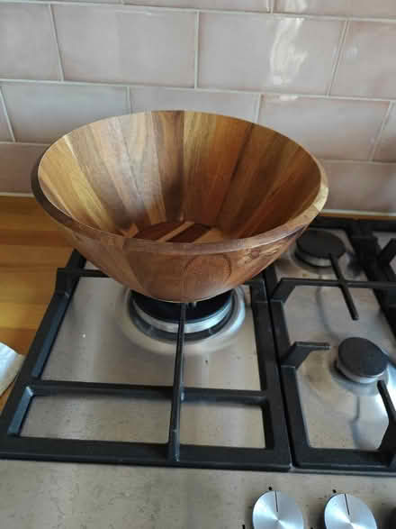 Photo of free Wooden bowl (Sm4) #1