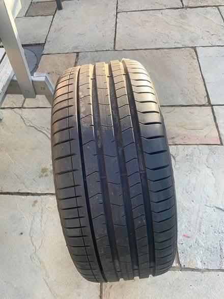 Photo of free Used Tesla tyre Pirelli pzero (Ilford ig3) #2