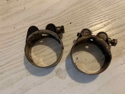Photo of free Pair exhaust clamps (Midhurst GU29) #1