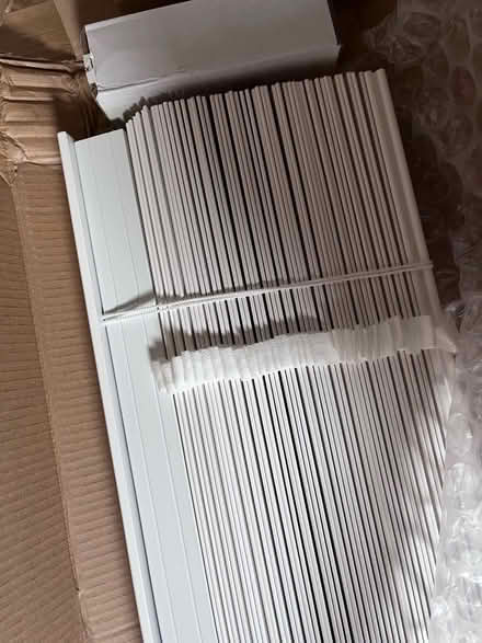 Photo of free White wooden blind Brand New (Harwell OX11) #2