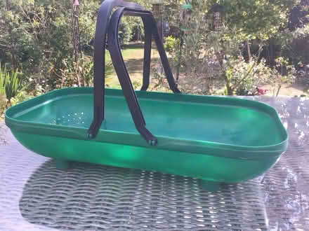 Photo of free X-L plastic trug (Longlevens) #1