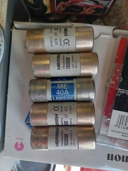 Photo of free 40amp fuses 40A (Speedwell BS5) #1