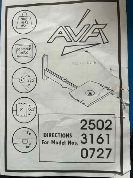 Photo of free Swivelling wall bracket - new! (Oswestry SY11) #1