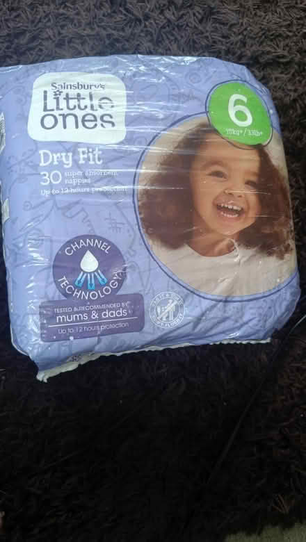 Photo of free Size 6 nappies (Upper Norwood SE19) #1