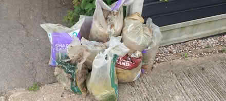 Photo of free 6 x bags of sharp sand and others (Horndon On The Hill SS17) #1