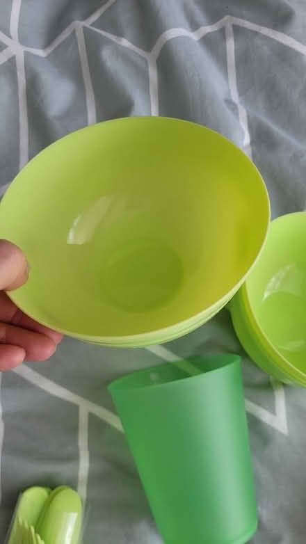 Photo of free Plastic picnic cutlery/bowls (Hornchurch RM12) #3