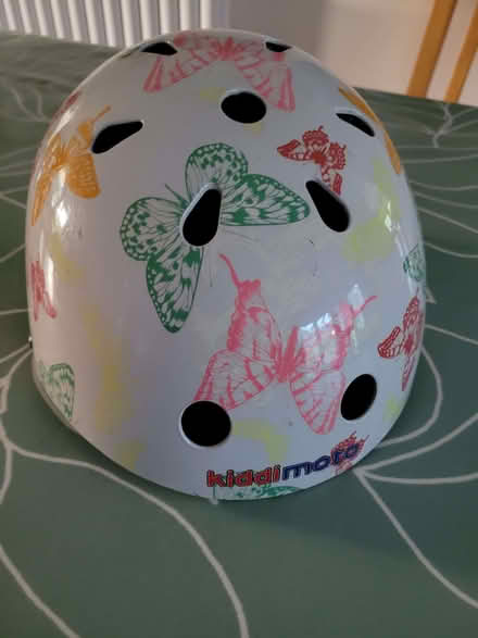 Photo of free Kiddimoto butterfly child helmet (Whitemans Green RH17) #1