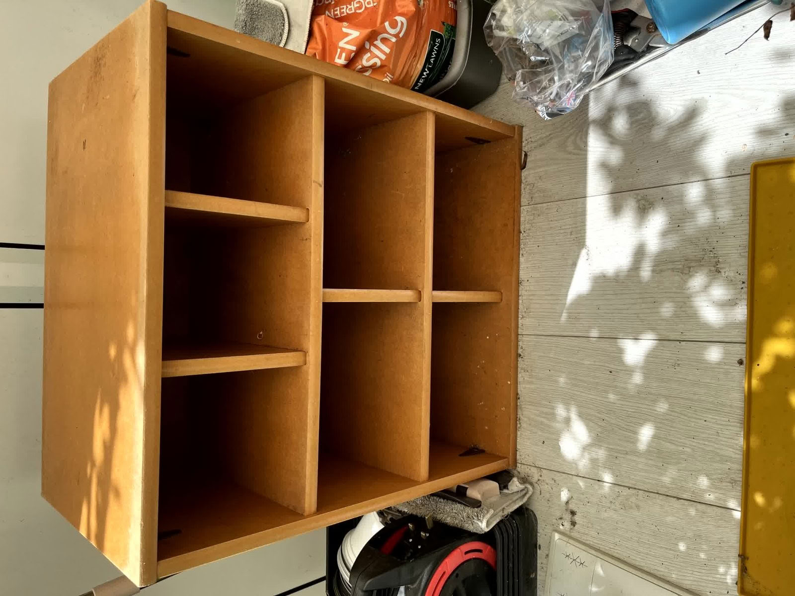 Free: MDF shelving unit suitable for shed storage or similar (Wallands ...