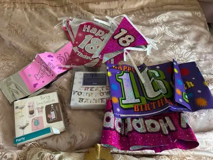 Photo of free Birthday banners (Yaxley) #1