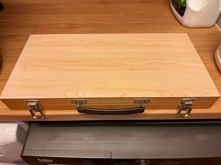 Photo of free Wooden storage case (Cheadle Hulme SK8) #1