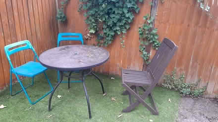 Photo of free Garden Table and Chairs (DA1) #1