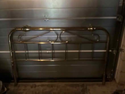 Photo of free Brass bed head (Forton PR3) #1