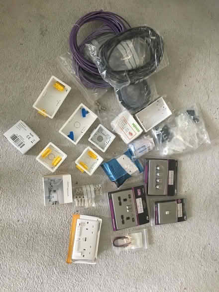 Photo of free Various electrical-related parts (Chelmer Village CM2) #1