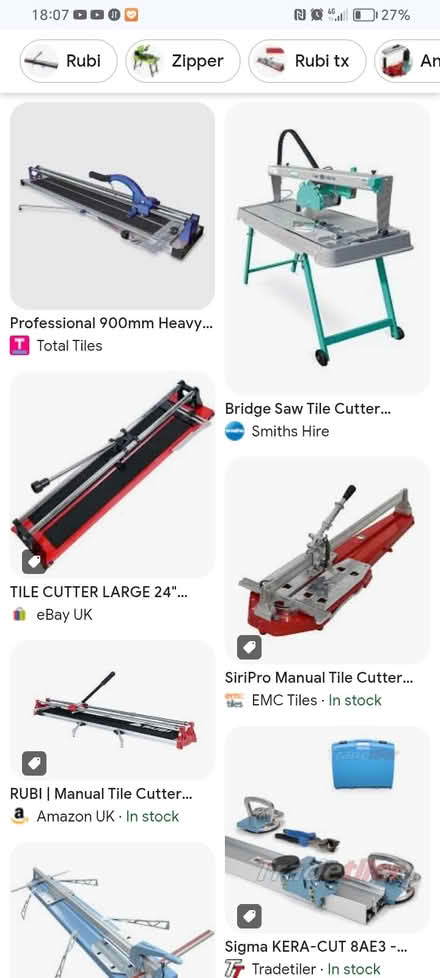 Photo of Hand tile cutter (Croydon) #1