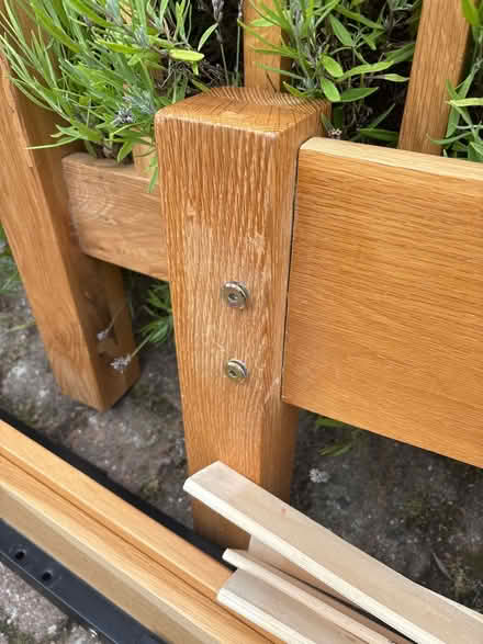 Photo of free Solid Oak framed 3’ single bed (Groombridge Kent TN3) #3