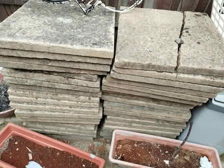 Photo of free Garden slabs (Harlow CM19) #1