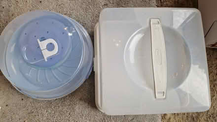 Photo of free Cake box x 2, cake pop stand (Far Bletchley MK3) #1