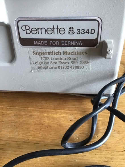 Photo of free Bernina Overlocker (Great Wakering Essex SS3) #3