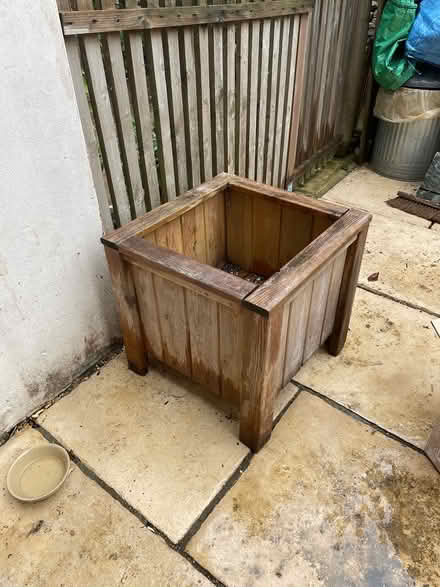 Photo of free Wooden planter (Amberley) #1