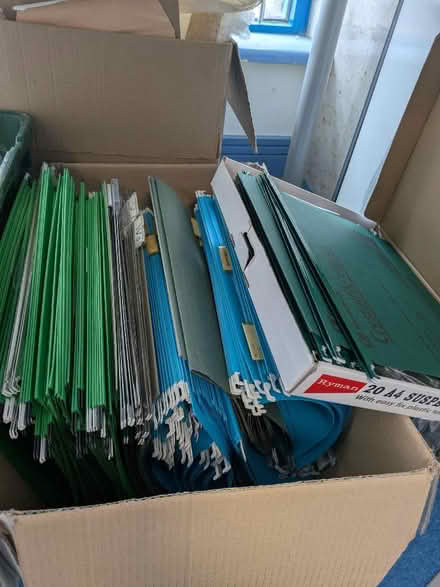 Photo of free Suspension hanging files - foolscap and A4 (North Laine BN1) #1