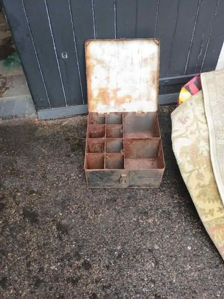 Photo of free Old metal 1st aid box (B14) #1