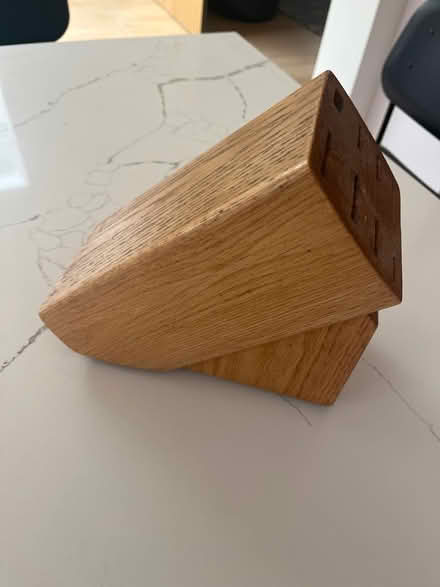 Photo of free Wooden knife block (Summertown OX2) #1