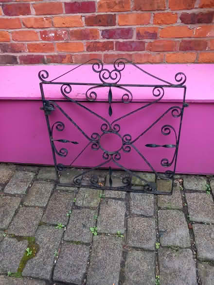 Photo of free Traditional iron garden gate (Edgeley SK3) #1
