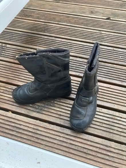 Photo of free Size 5 motorcycle boots (Filton BS34) #1
