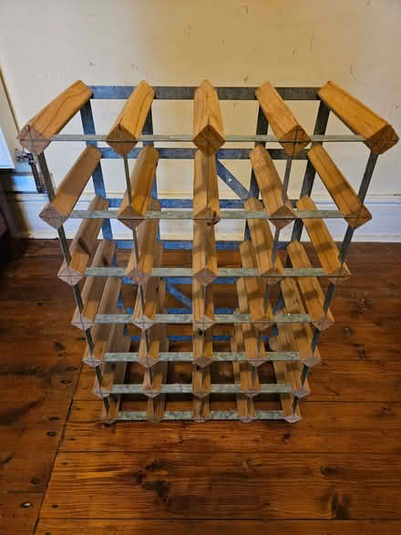 Photo of free 24 bottle wine rack (Bloxham OX15) #1