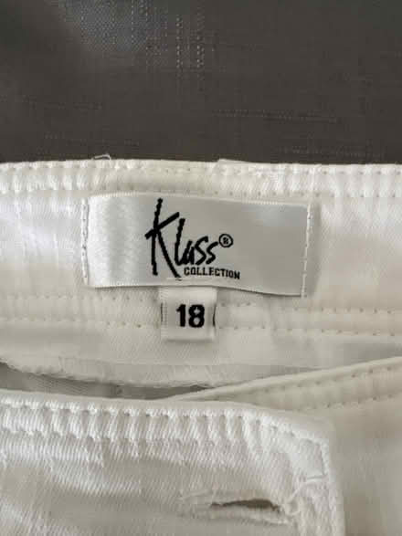 Photo of free white trousers (NN3 Meadowfields) #1